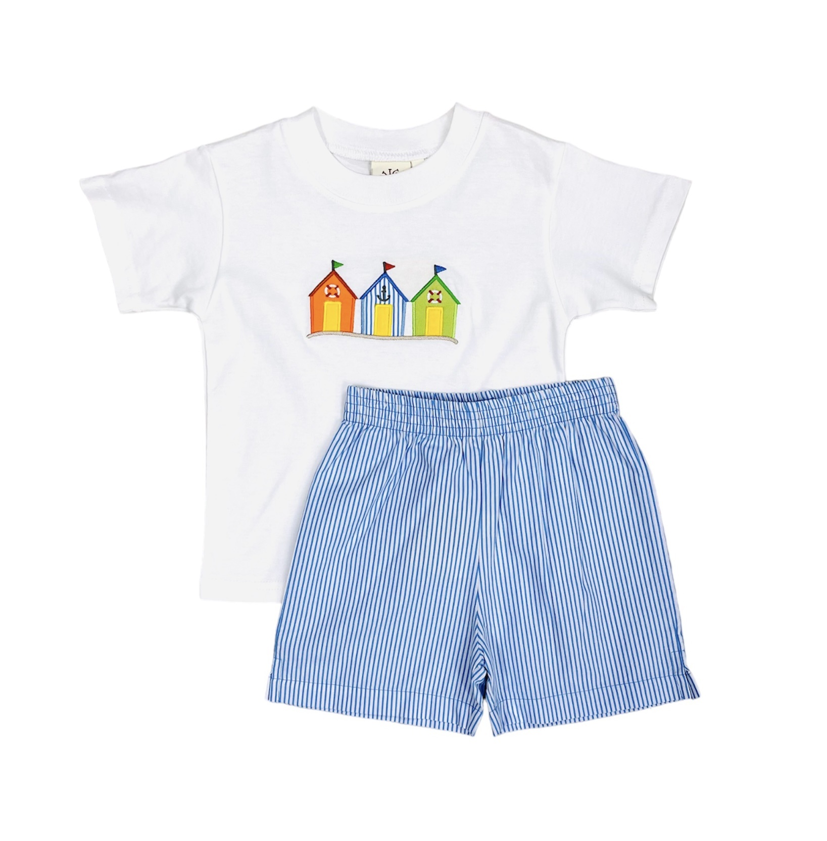 Luigi Beach Cabanas Short Set