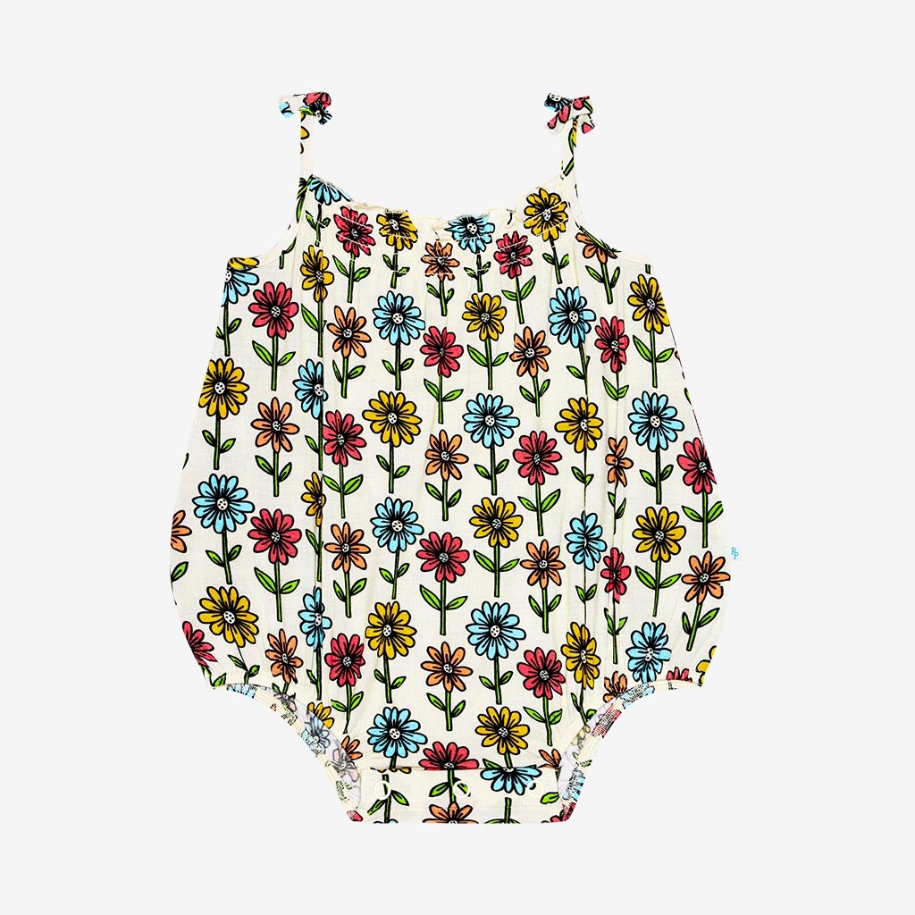 Posh Peanut Beige Maya Lynn Spaghetti Strap Romper