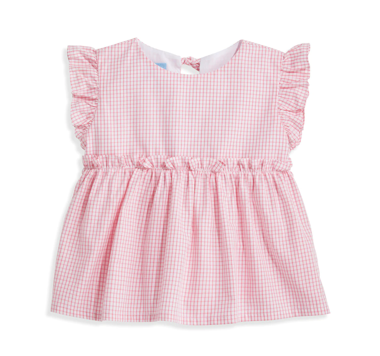 bella bliss Pink Checked Blouse