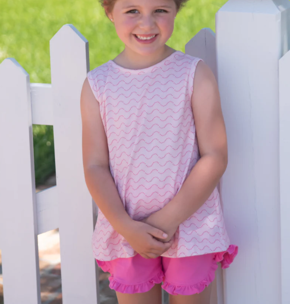 James and Lottie Kinley Ruffled Short Set