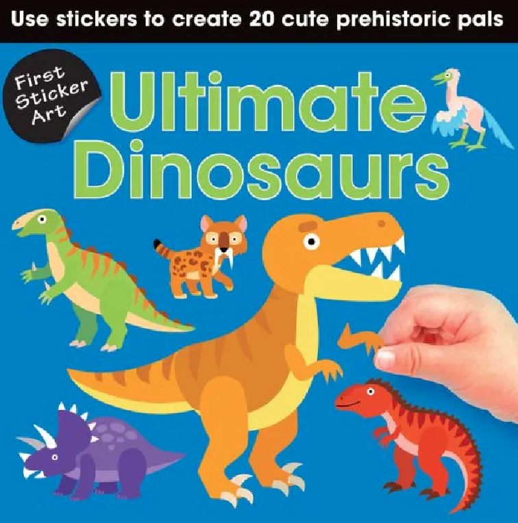 Sourcebooks First Sticker Art Ultimate Dinosaurs Sourcebooks First Sticker Art Ultimate Dinosaurs
