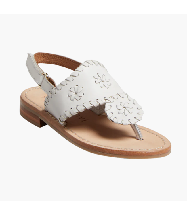 Jack Rogers White Toddler Jacks Flat Sandal