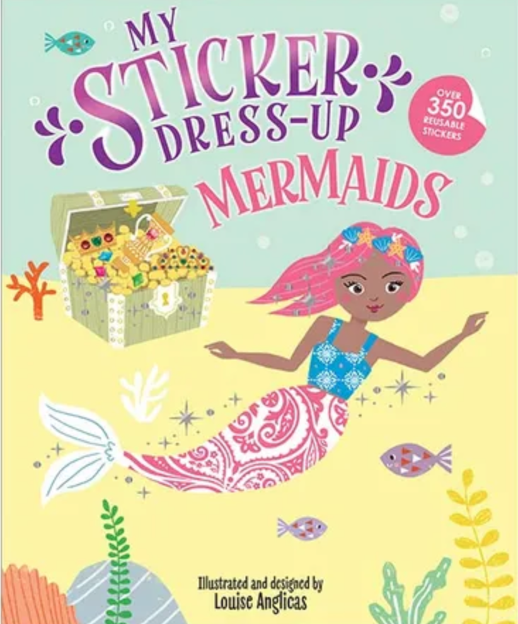 Sourcebooks My Sticker Dress-Up: Mermaids