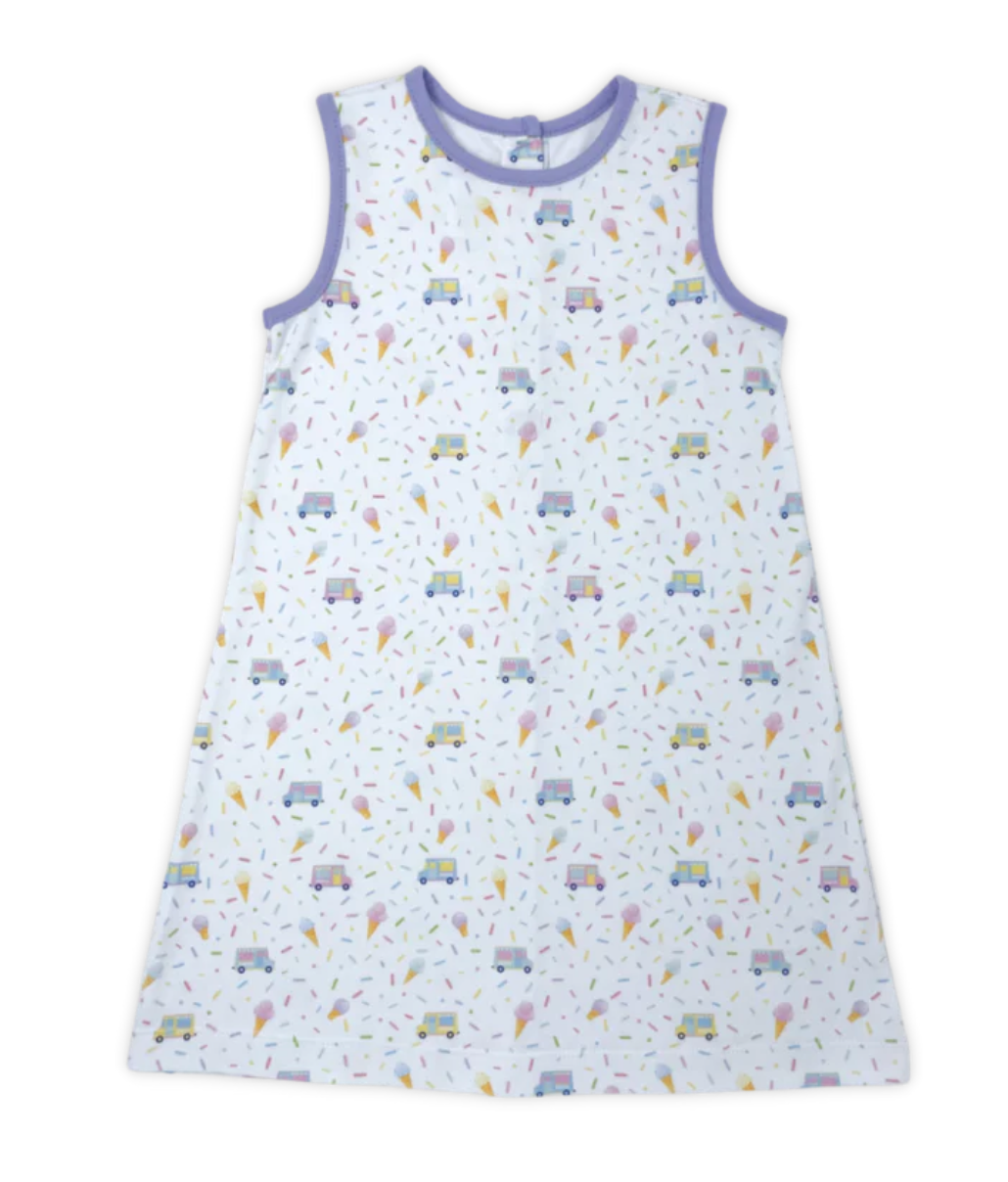 Lullaby Set Purple Ice Cream Ann Dress Lullaby Set Purple Ice Cream Ann Dress