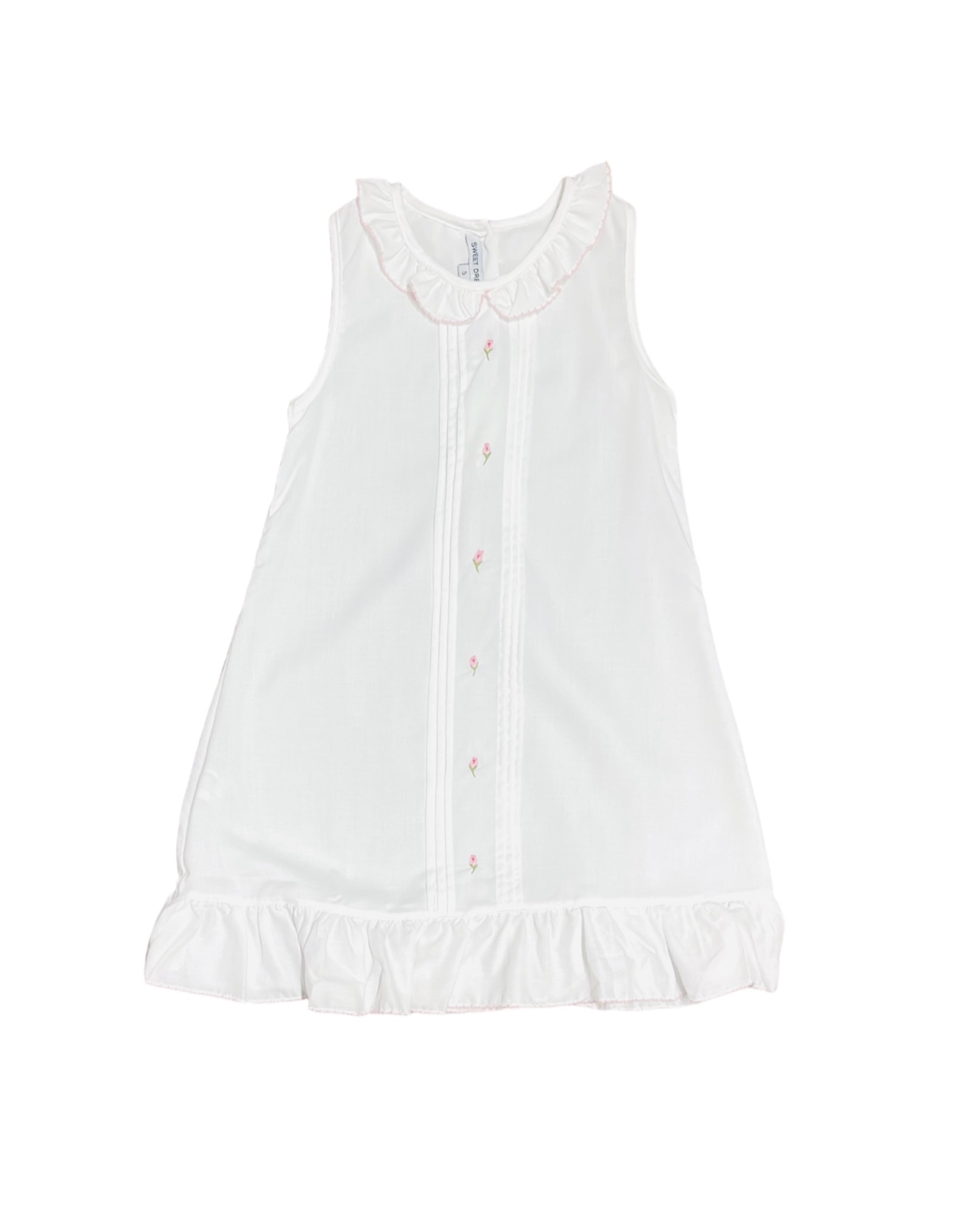 Sweet Dreams Embroidered Rosebud Gown