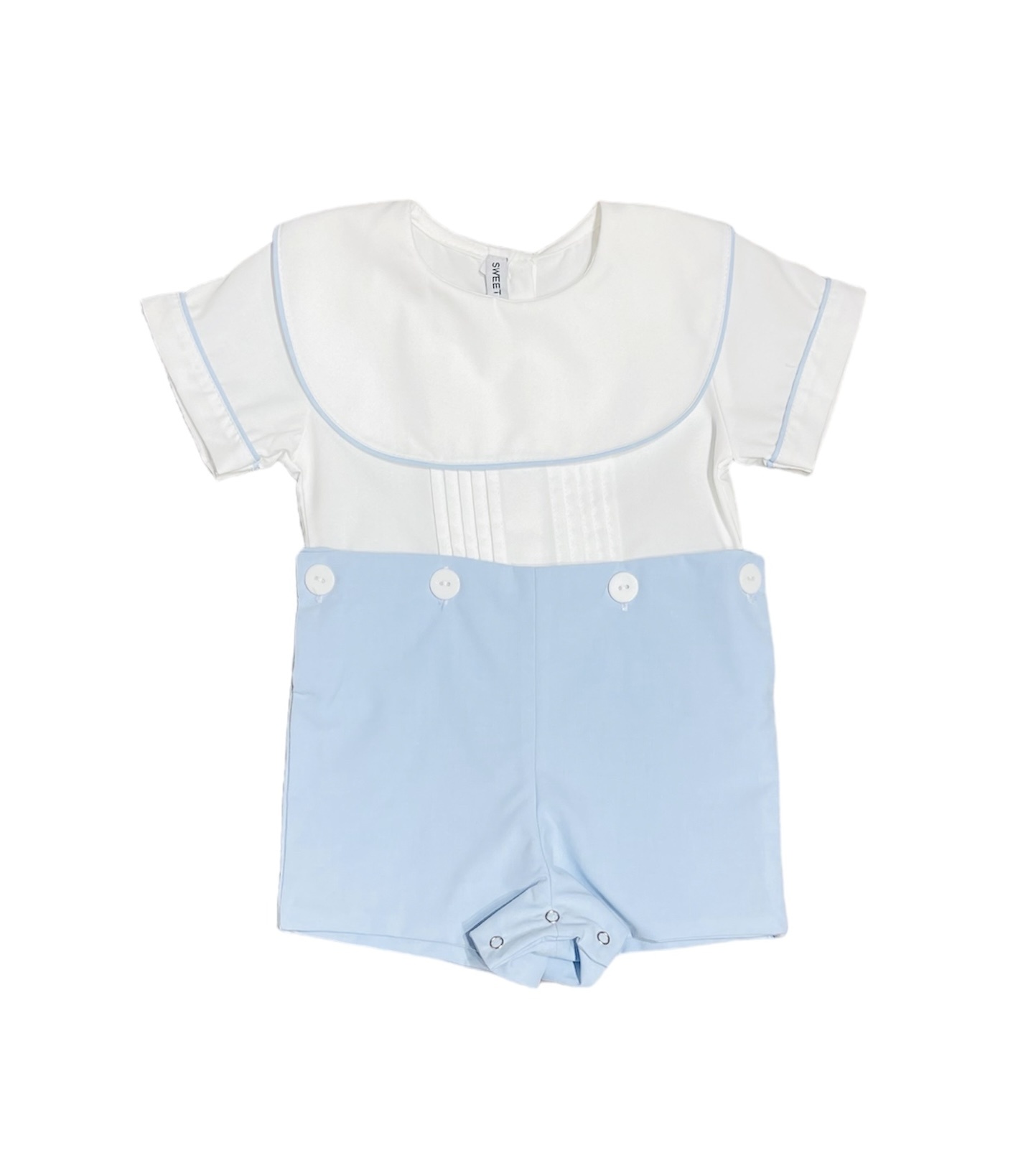 Sweet Dreams Blue Button On