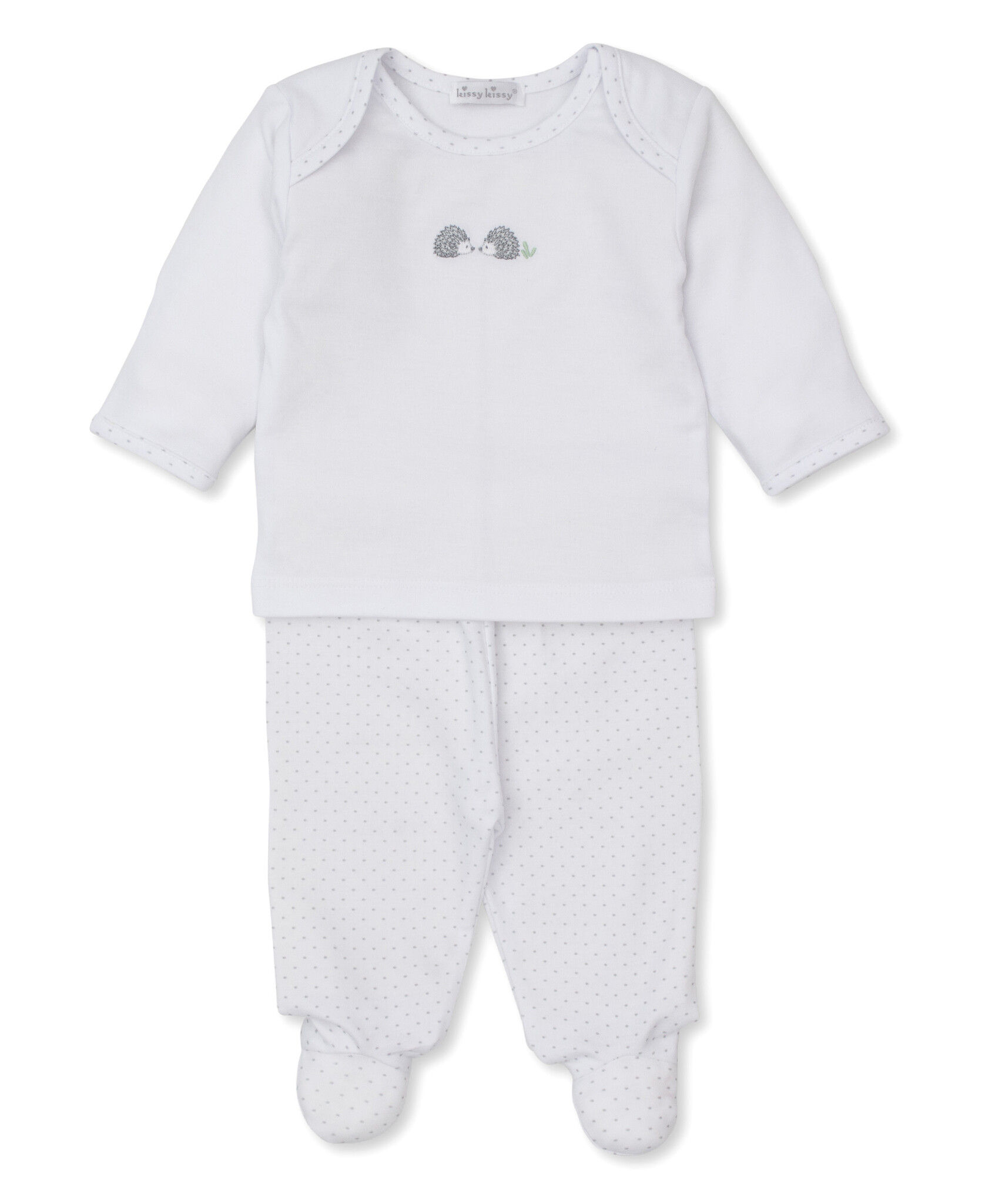 Kissy Kissy Silver Hedgehog Heyday Pant Set Kissy Kissy Silver Hedgehog Heyday Pant Set