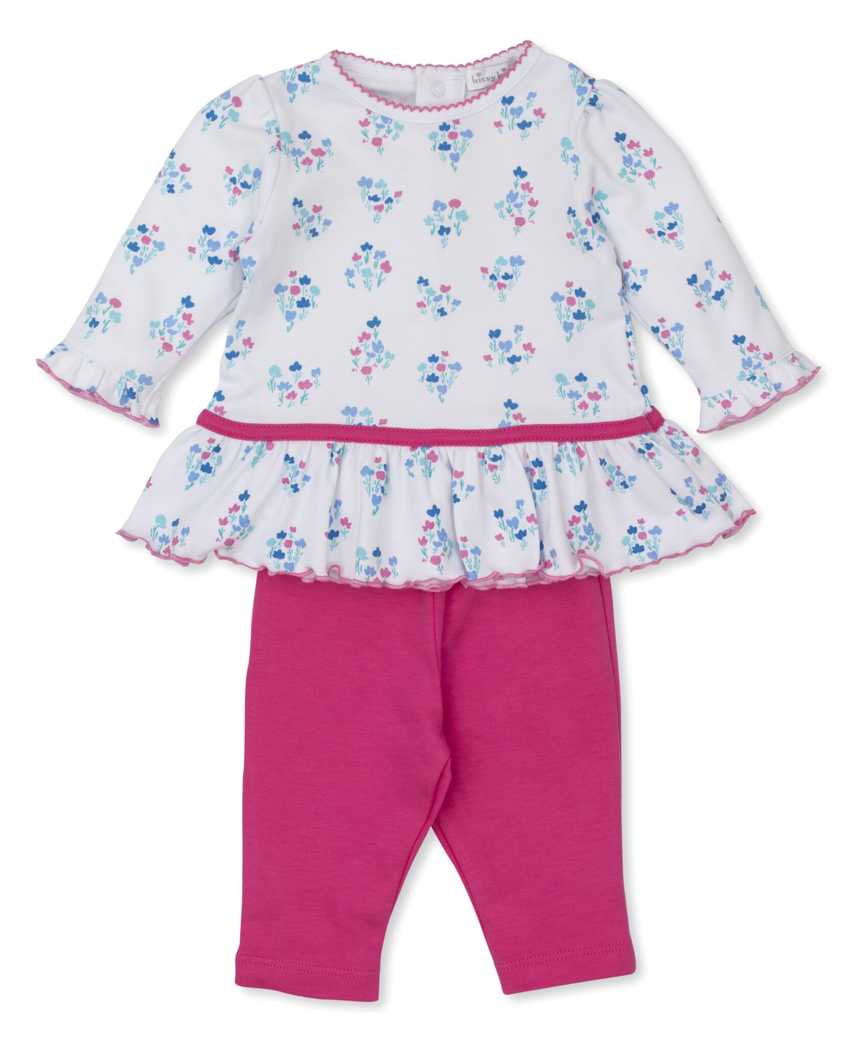 Kissy Kissy Flowering Winter Blues Legging Set