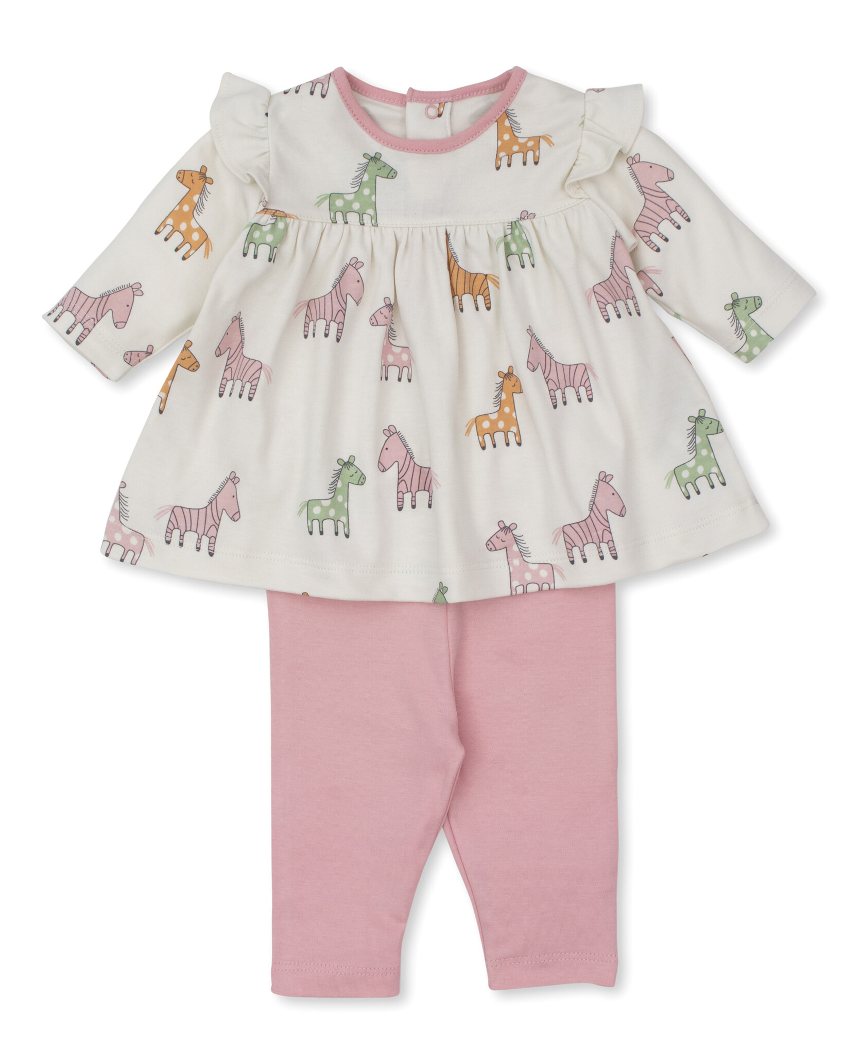 Kissy Kissy Multi Pink Zebra and Friends Dress Set Mix Kissy Kissy Multi Pink Zebra and Friends Dress Set Mix