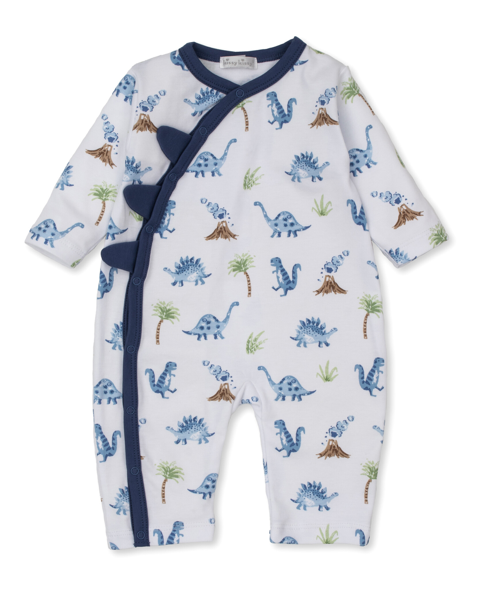 Kissy Kissy Multi Color Dino Territory Playsuit Kissy Kissy Multi Color Dino Territory Playsuit