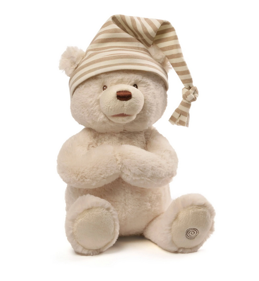 Gund Animated Goodnight Prayer Bear