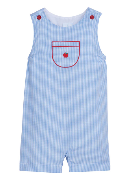 Little English Embroidered Campbell Shortall w Apple