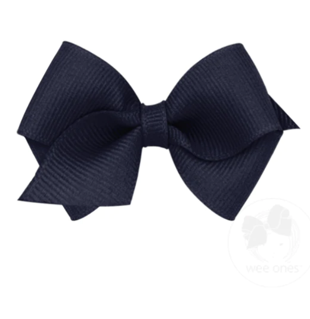 Wee Ones Wee Bow NVY Wee Ones Wee Bow NVY