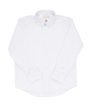 White Worth Avenue Dean's Dress Shirt-Oxford