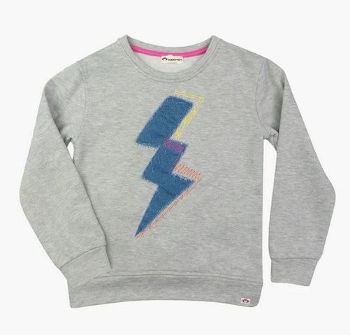 appaman Heather Grey Ruby Sweatshirt