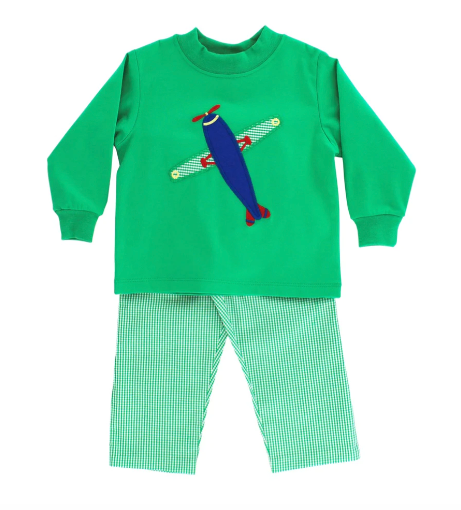 Bailey Boys Airplane Pants Set Bailey Boys Airplane Pants Set