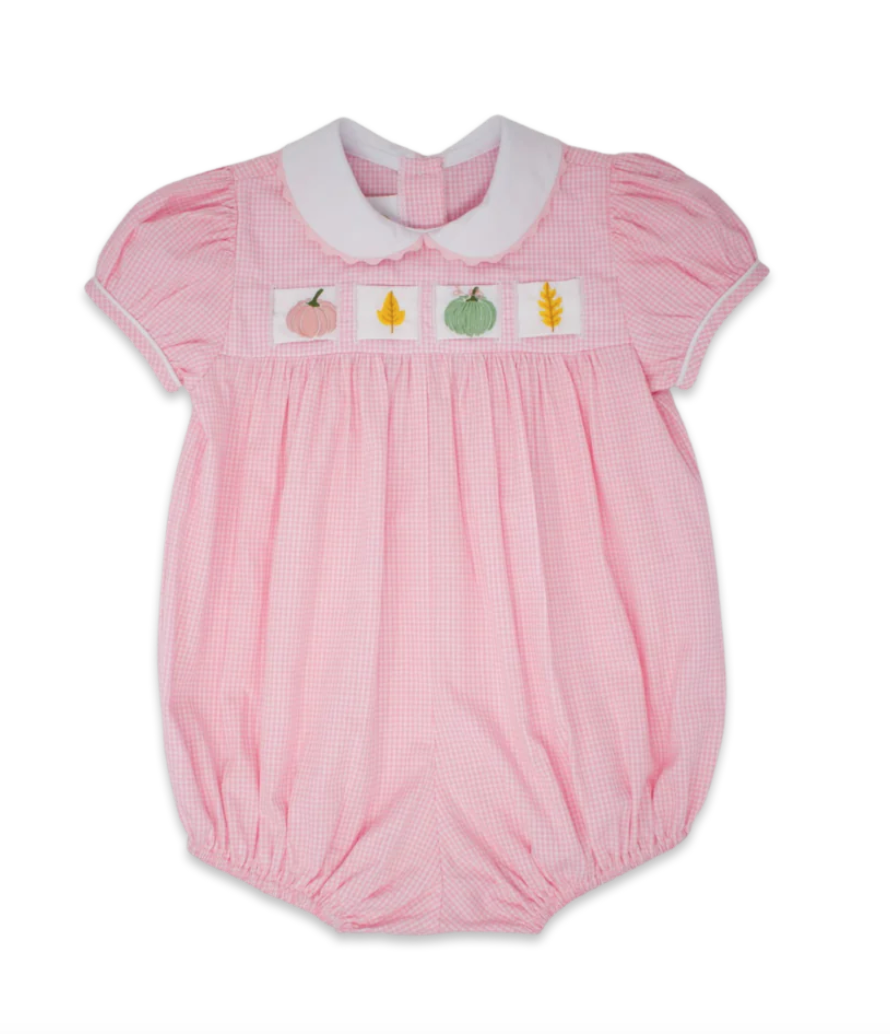 Lullaby Set Pink Minigingham Ruth Ribbon Bubble