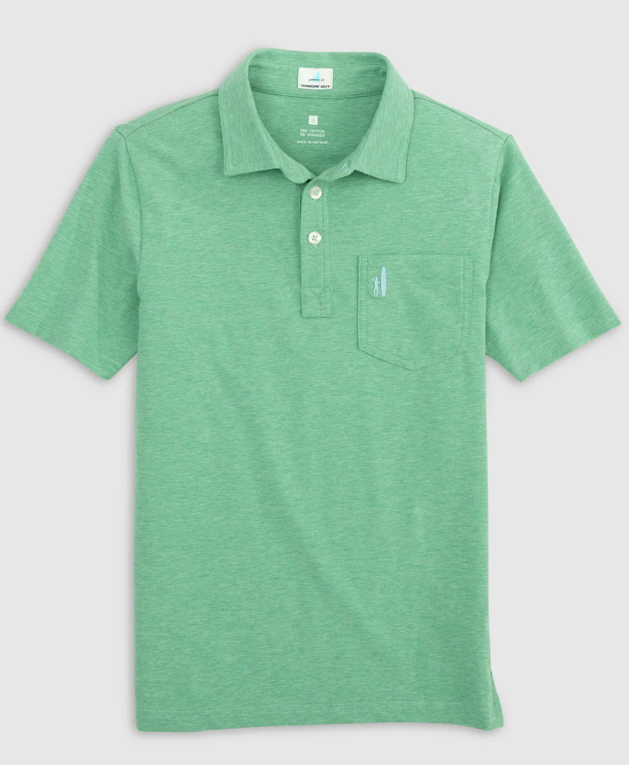 Johnnie O Heathered Original Blimey Limey Polo Johnnie O Heathered Original Blimey Limey Polo