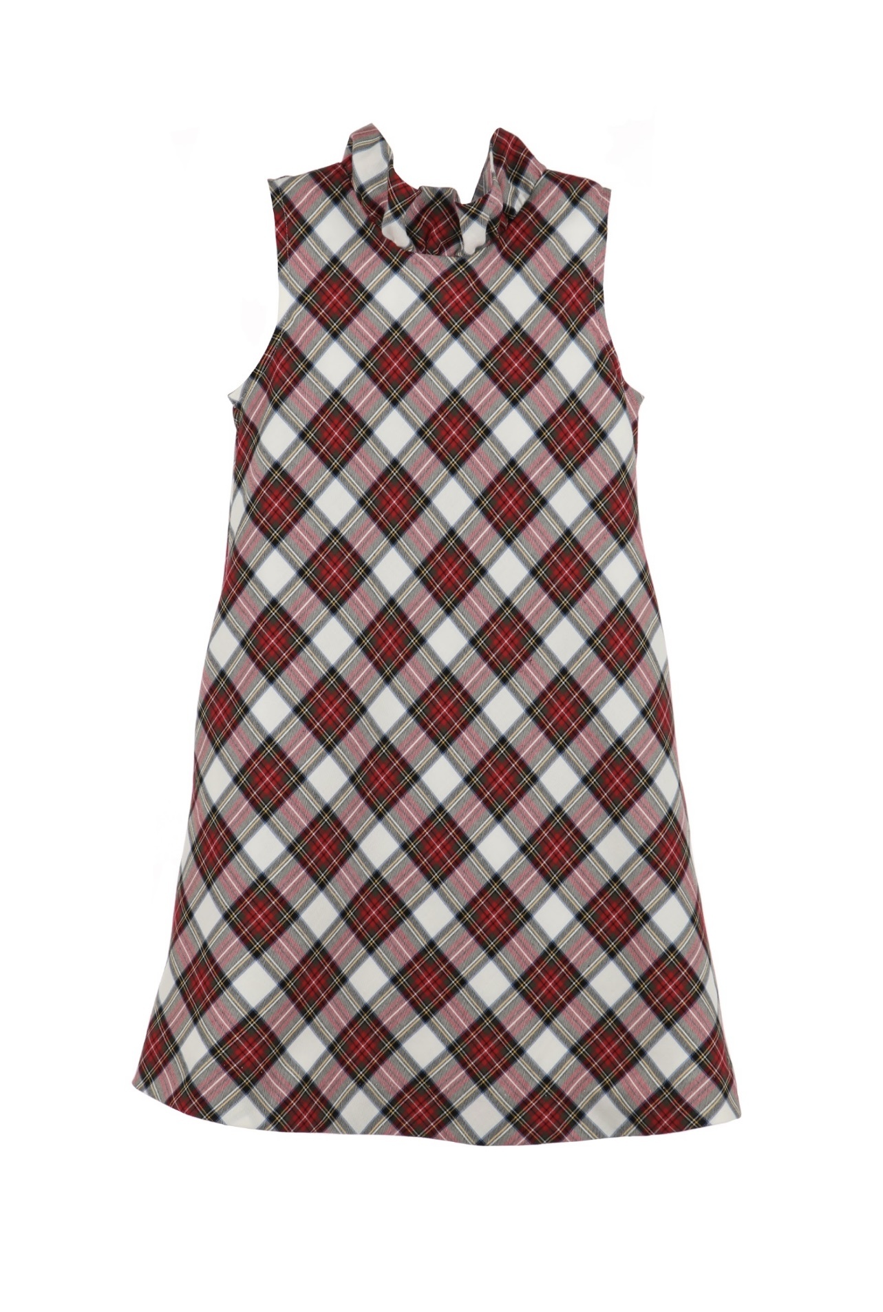Gabby. Blair Red Plaid Dress