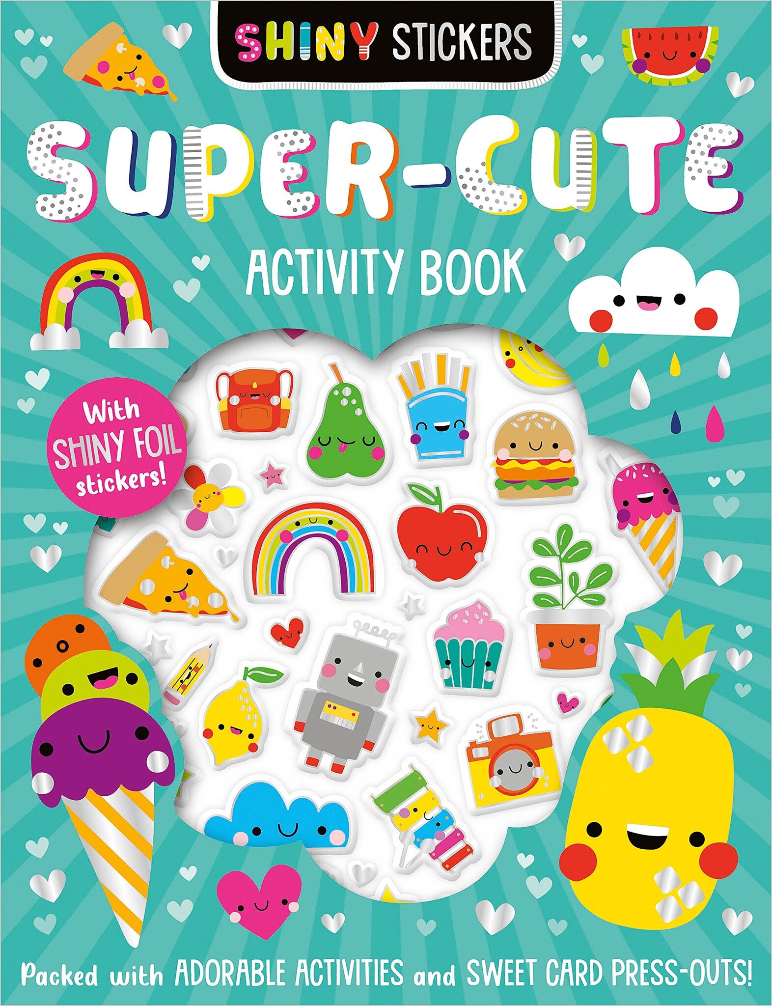 Shiny Stickers Super-Cute Activity Book: Bishop, Patrick, Moorhouse, Jess:  9781803371214: : Books