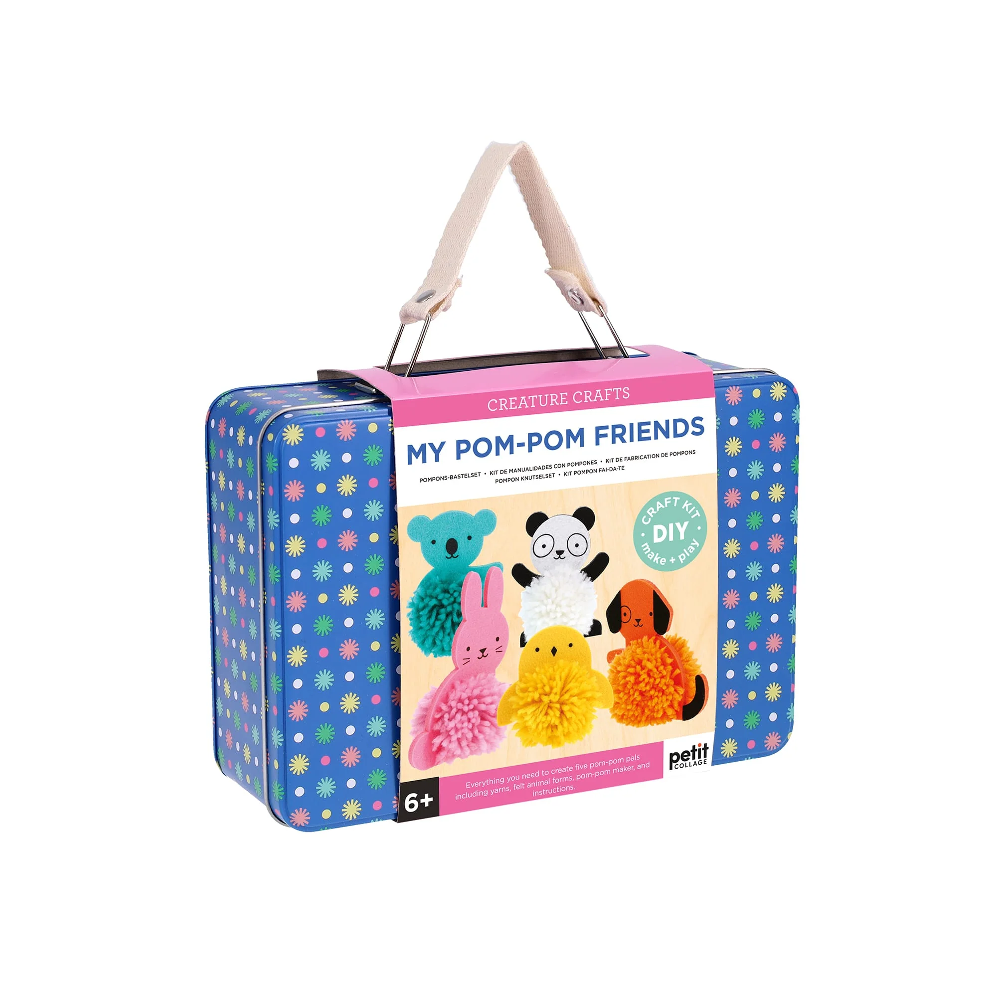 hachette book group Creature Crafts Pom Pom Friends