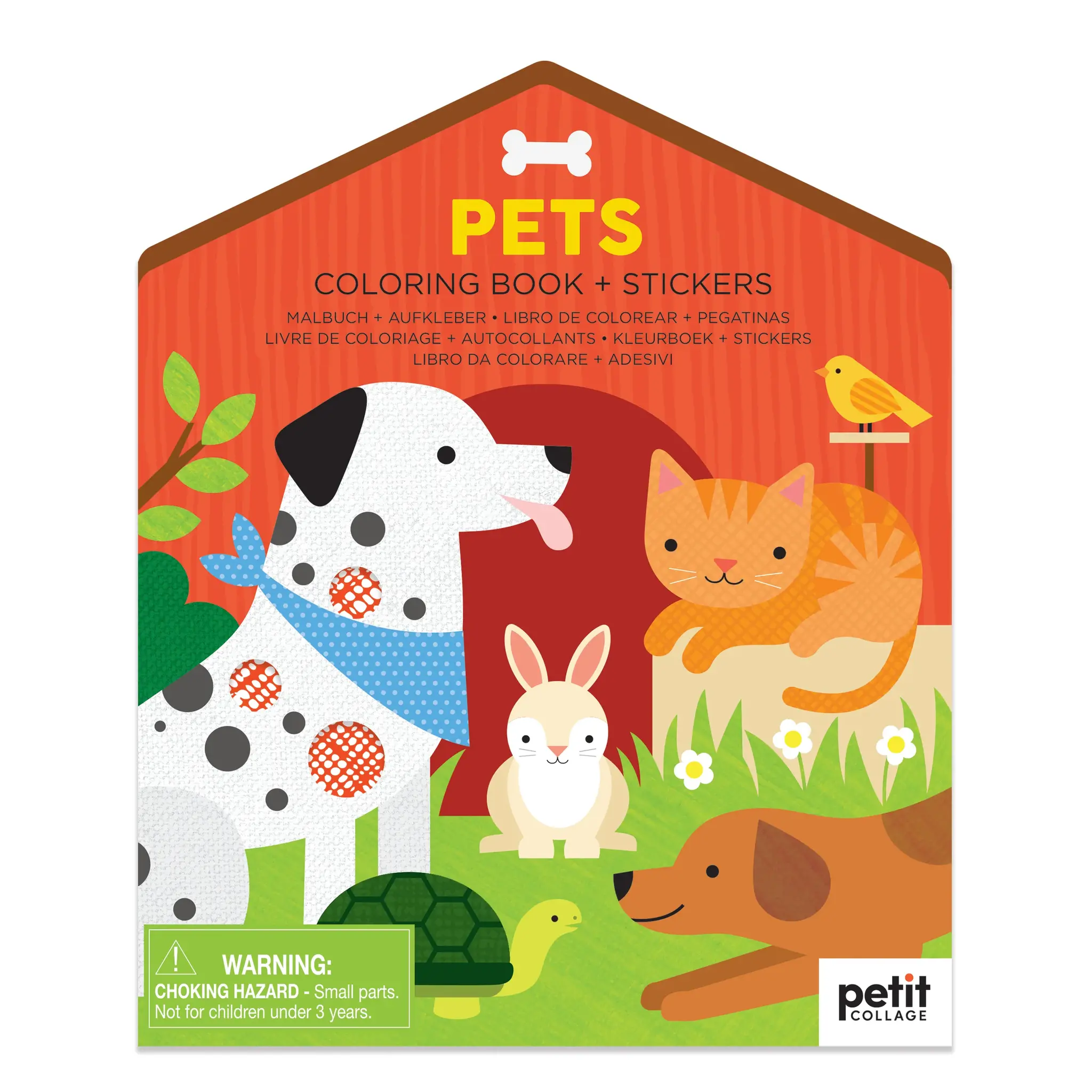 hachette book group Pets Coloring Book and Stickers