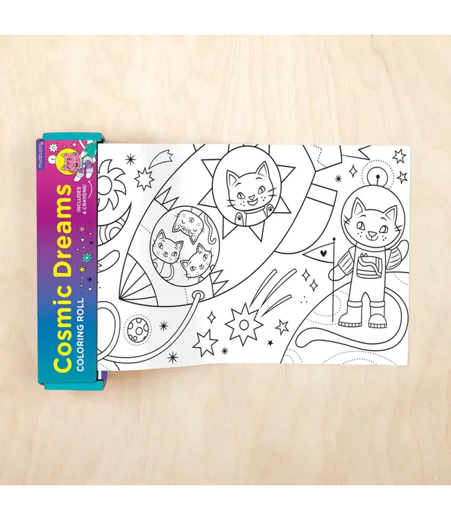 hachette book group Mini Coloring Roll-Cosmic Dream