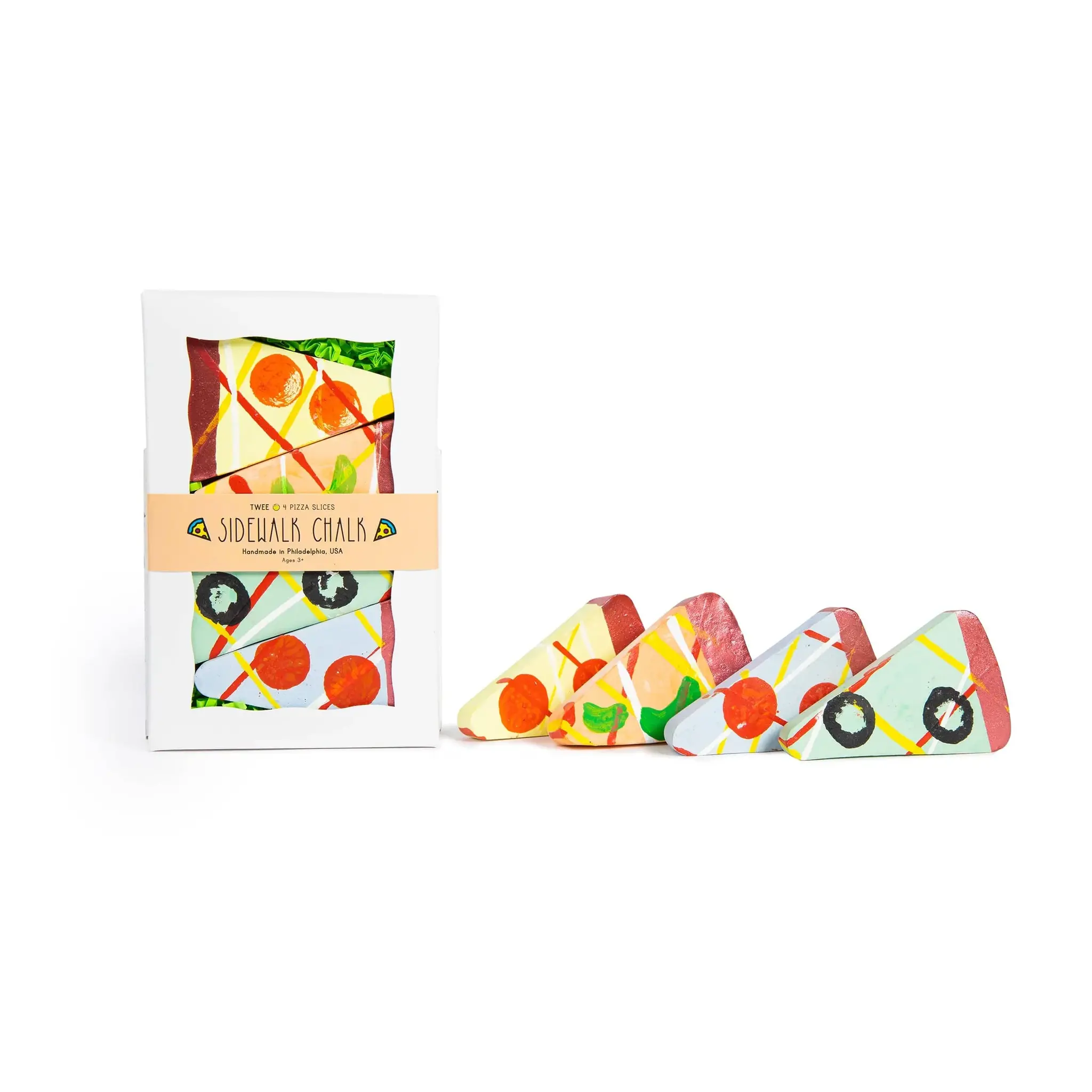 Twee Pizza Sidewalk Chalk