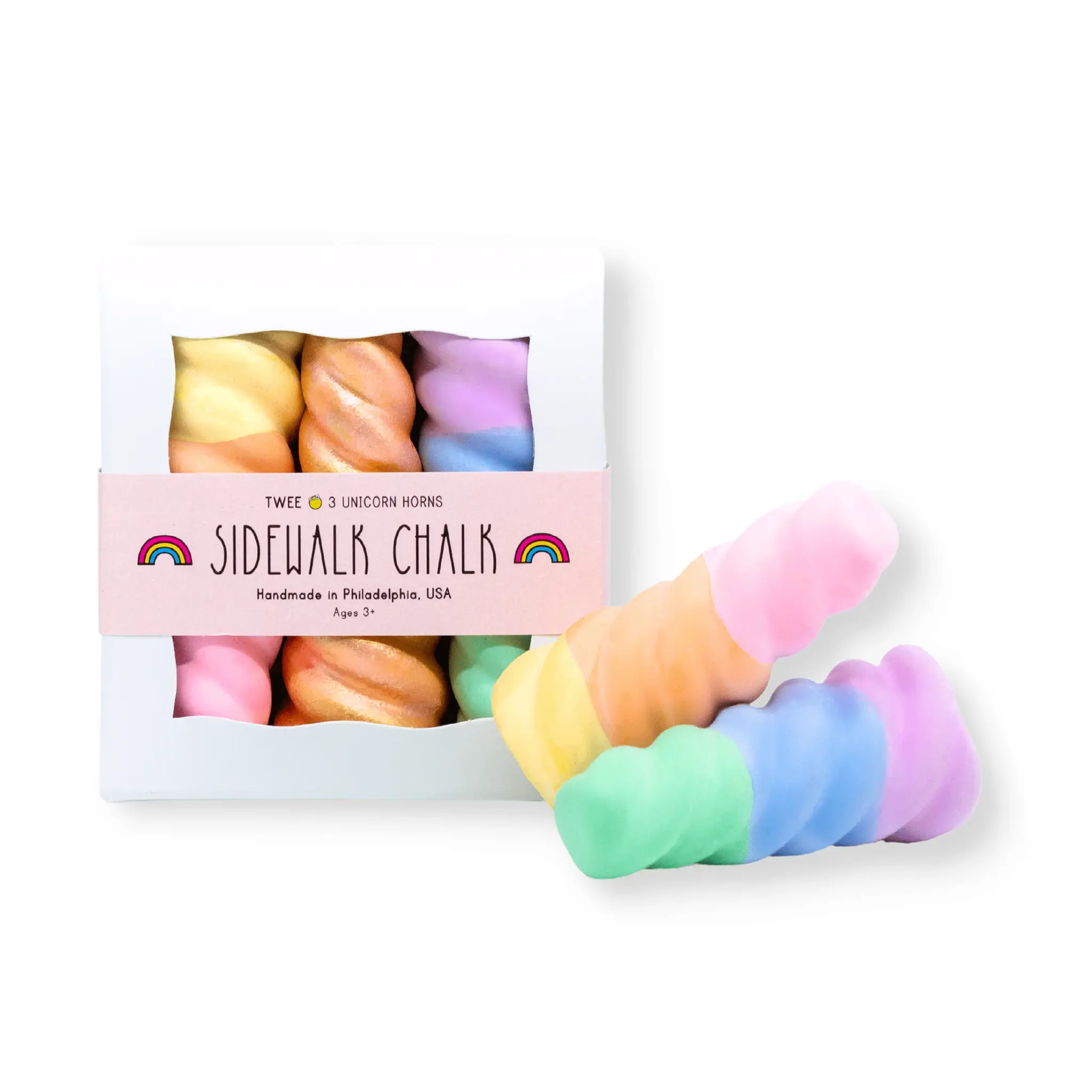 Twee Unicorn Horns Sidewalk Chalk