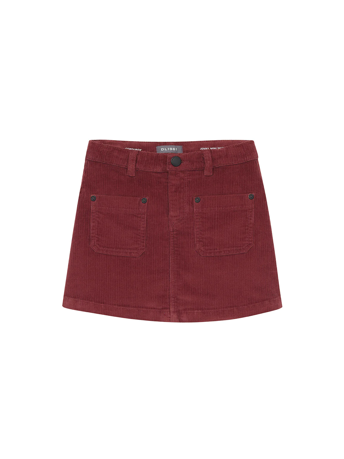 DL1961 Paprika Corduroy Jenny Mini Skirt