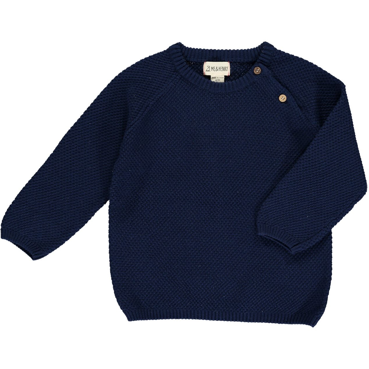 Me & Henry Navy Roan Sweater