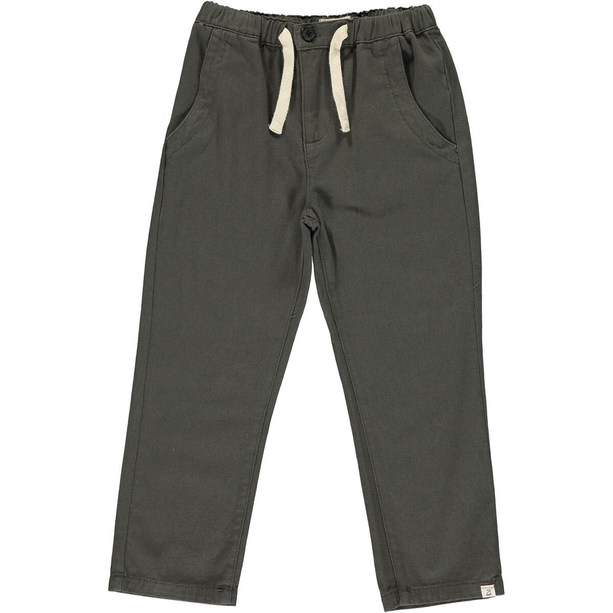Me & Henry Charcoal Jay Twill Pants