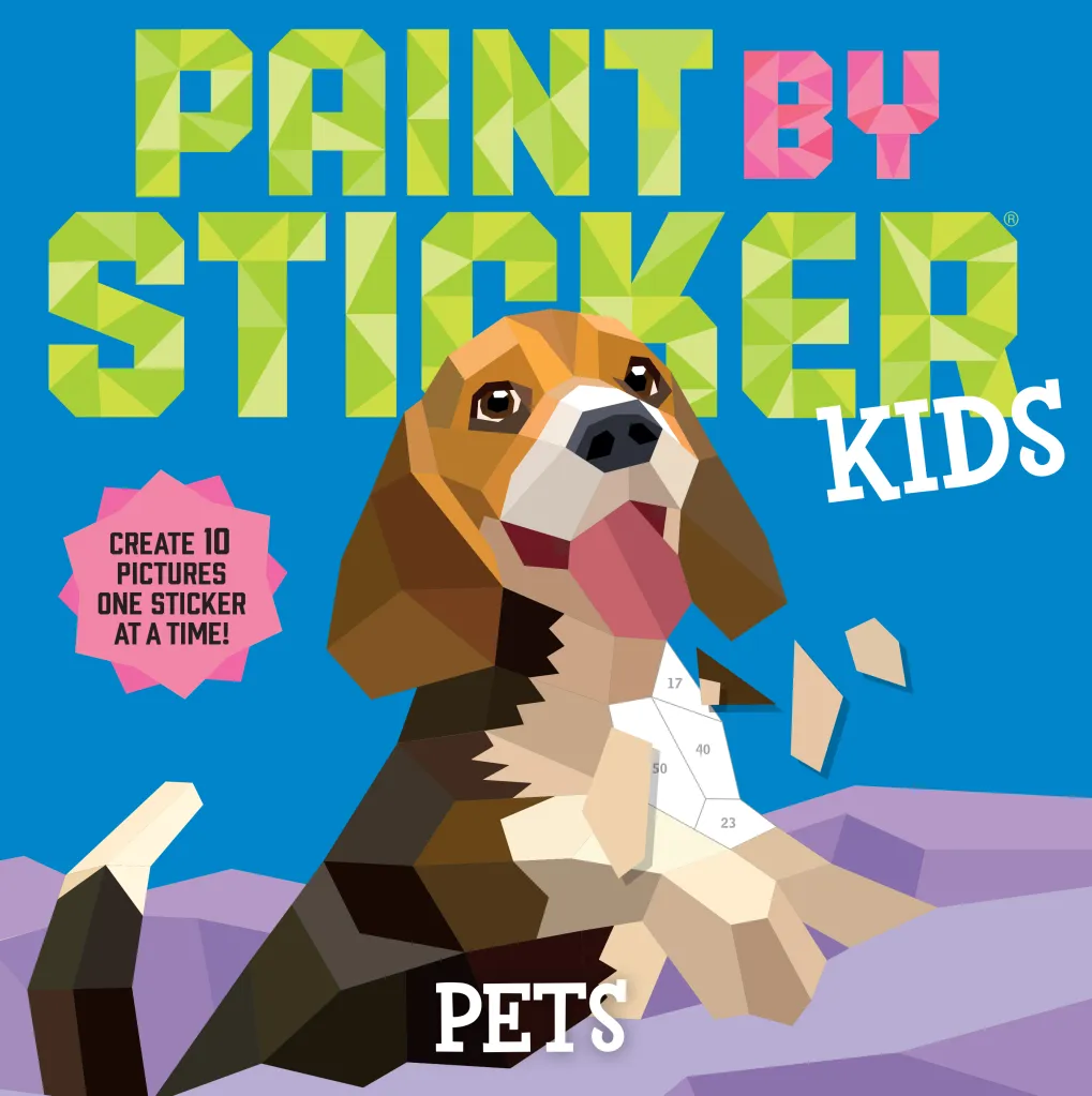 hachette book group Paint By Sticker Pets