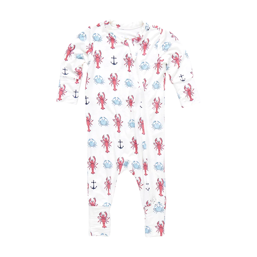 Pink Chicken Tiny Claws Bamboo Romper Pink Chicken Tiny Claws Bamboo Romper