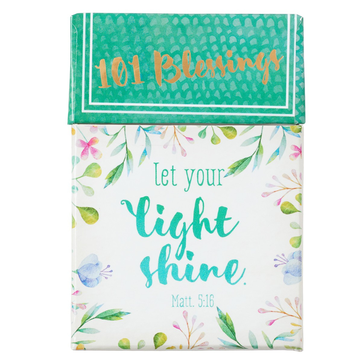 Christian Art Gifts Box of Blessings-Let Your Light Shine Christian Art Gifts Box of Blessings-Let Your Light Shine