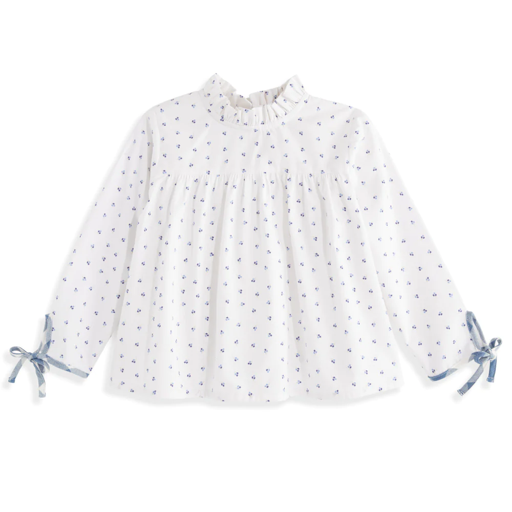 bella bliss Dainty Berry Ruffled Turners Blouse bella bliss Dainty Berry Ruffled Turners Blouse
