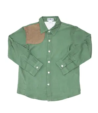 Sage Green & Khaki L/S Shirt
