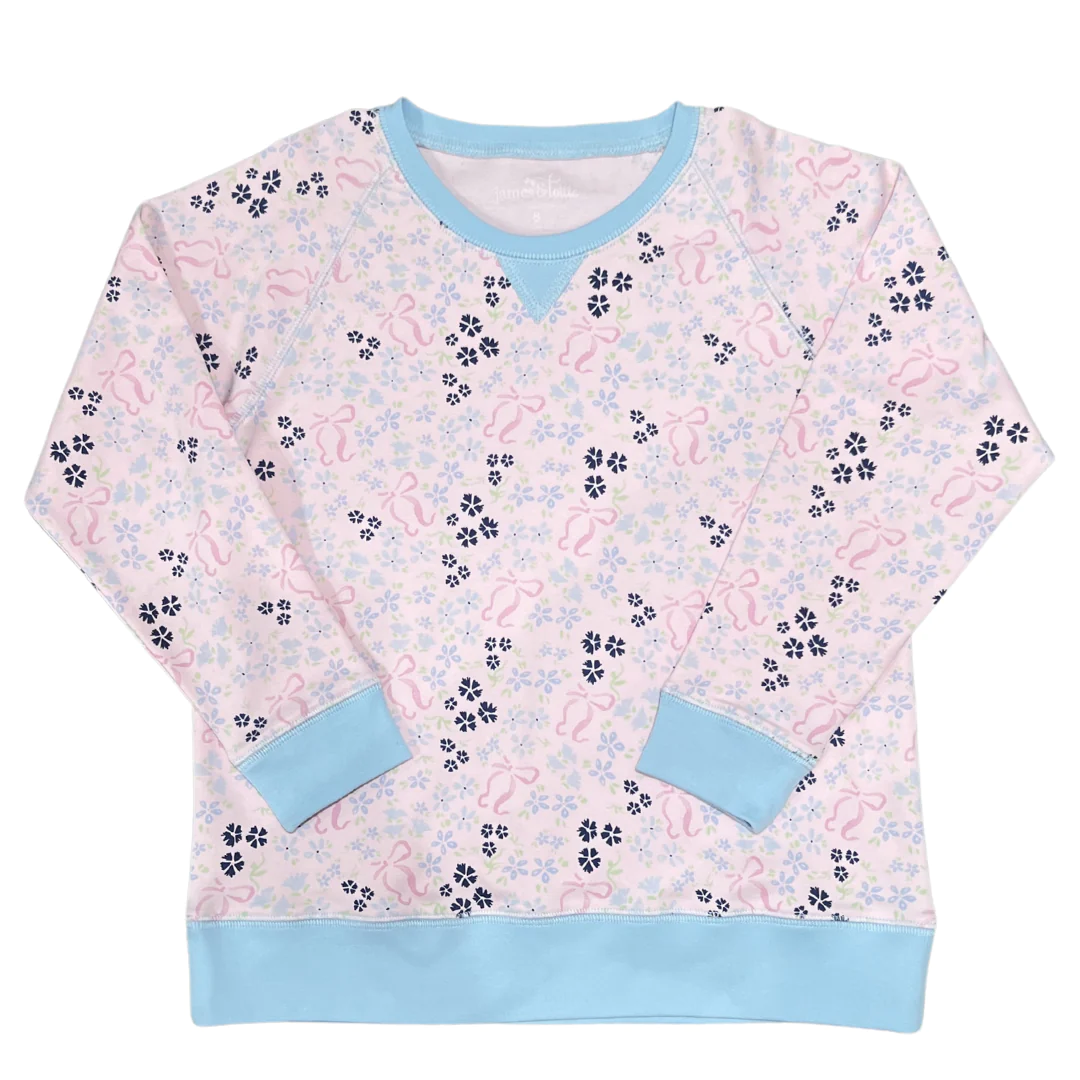 James and Lottie Sally Floral Sweatshirt