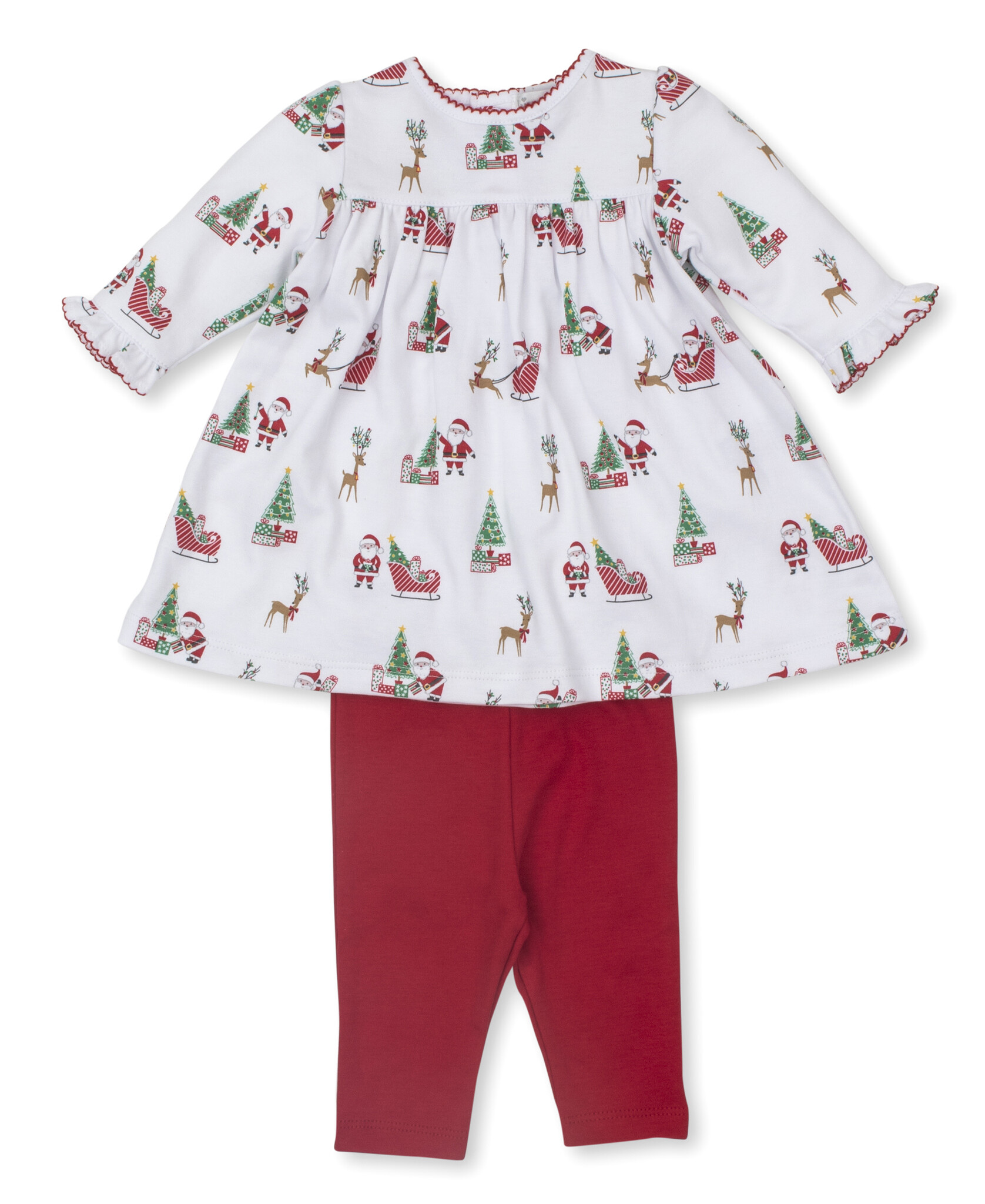 Kissy Kissy Santa's Sleigh Dress Set