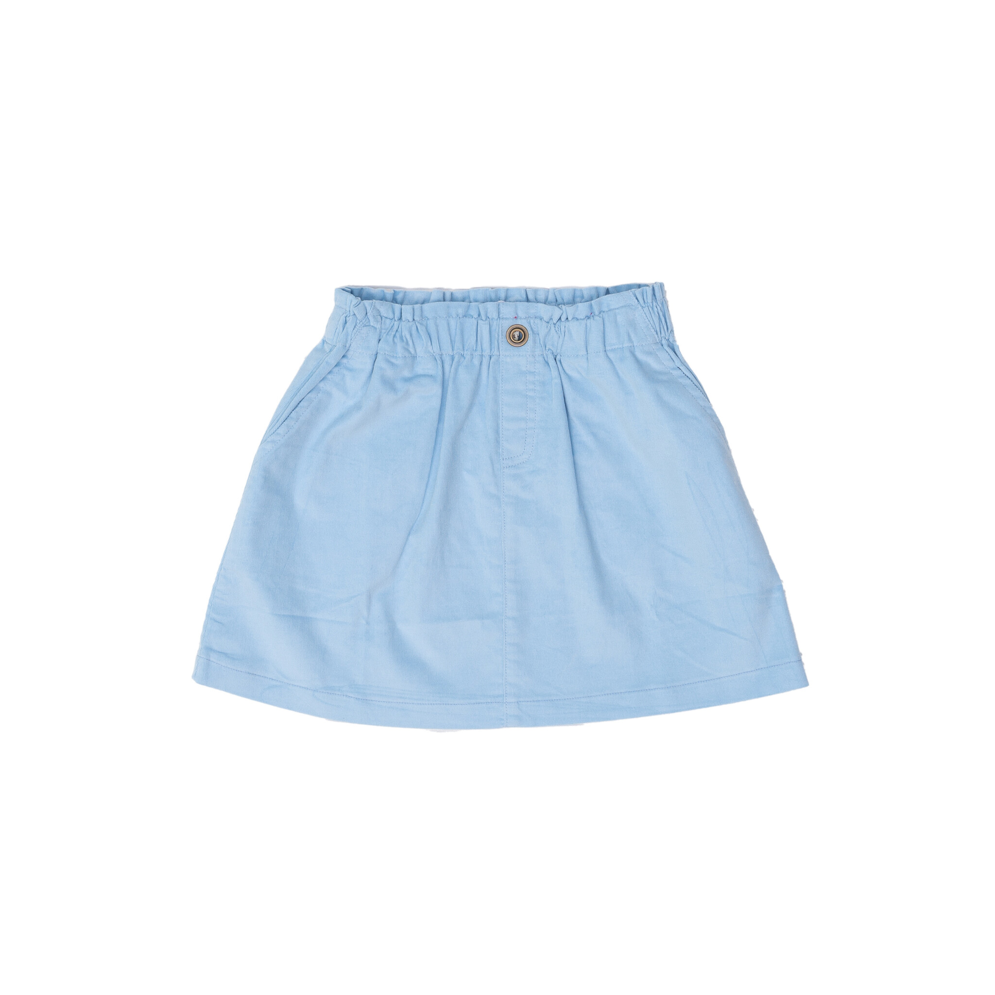 The Oaks Apparel Leigh Blue Corduroy Skirt
