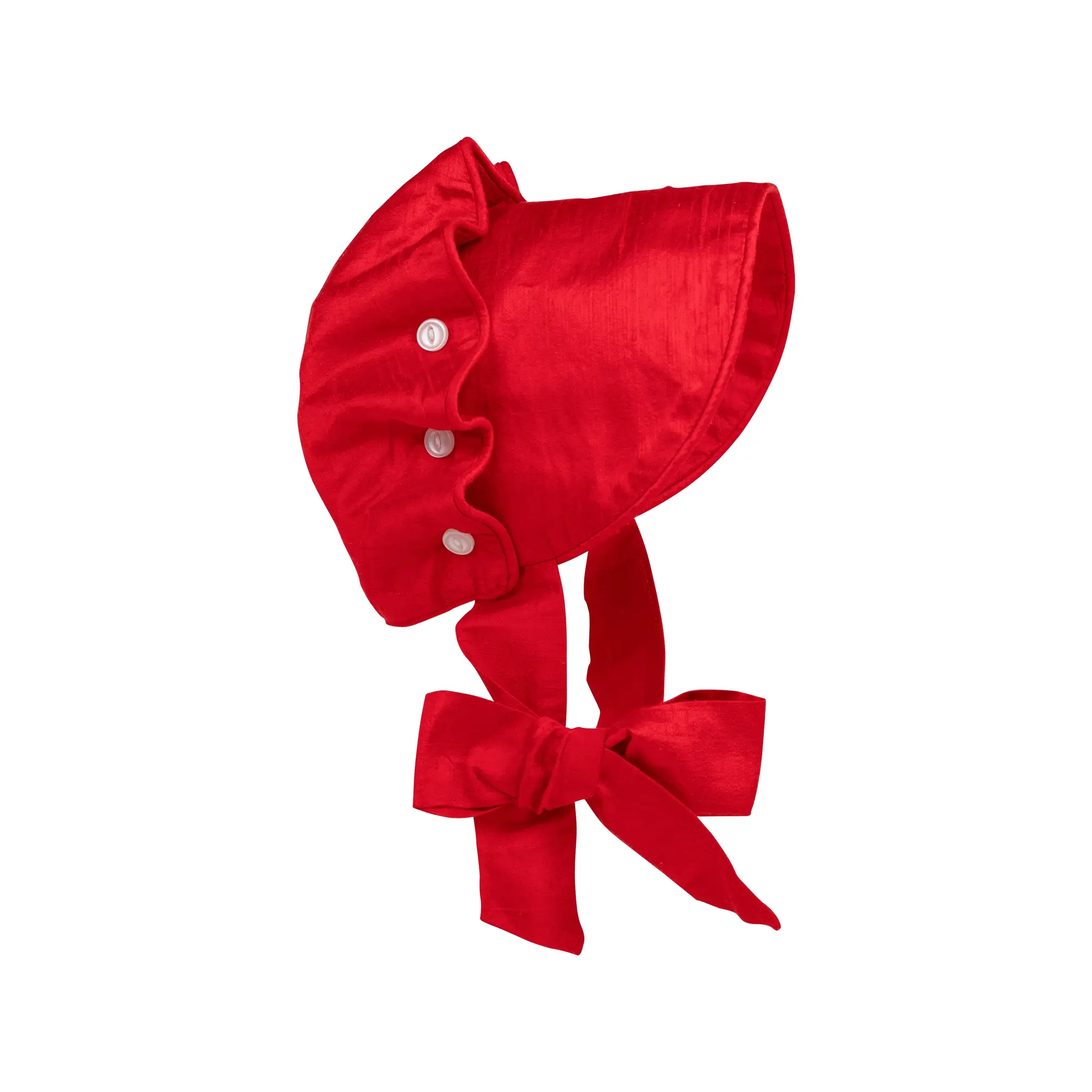 Beaufort Bonnet Richmond Red Silk Bonnet