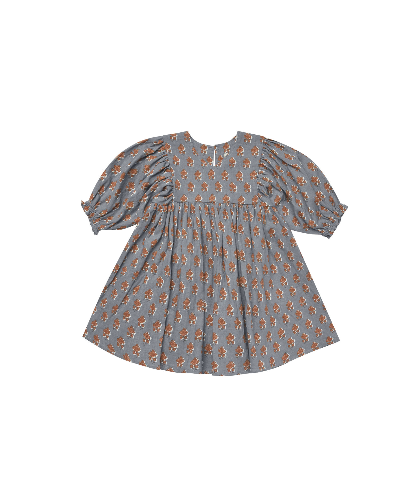 Rylee & Cru Blue Floral Jolene Dress