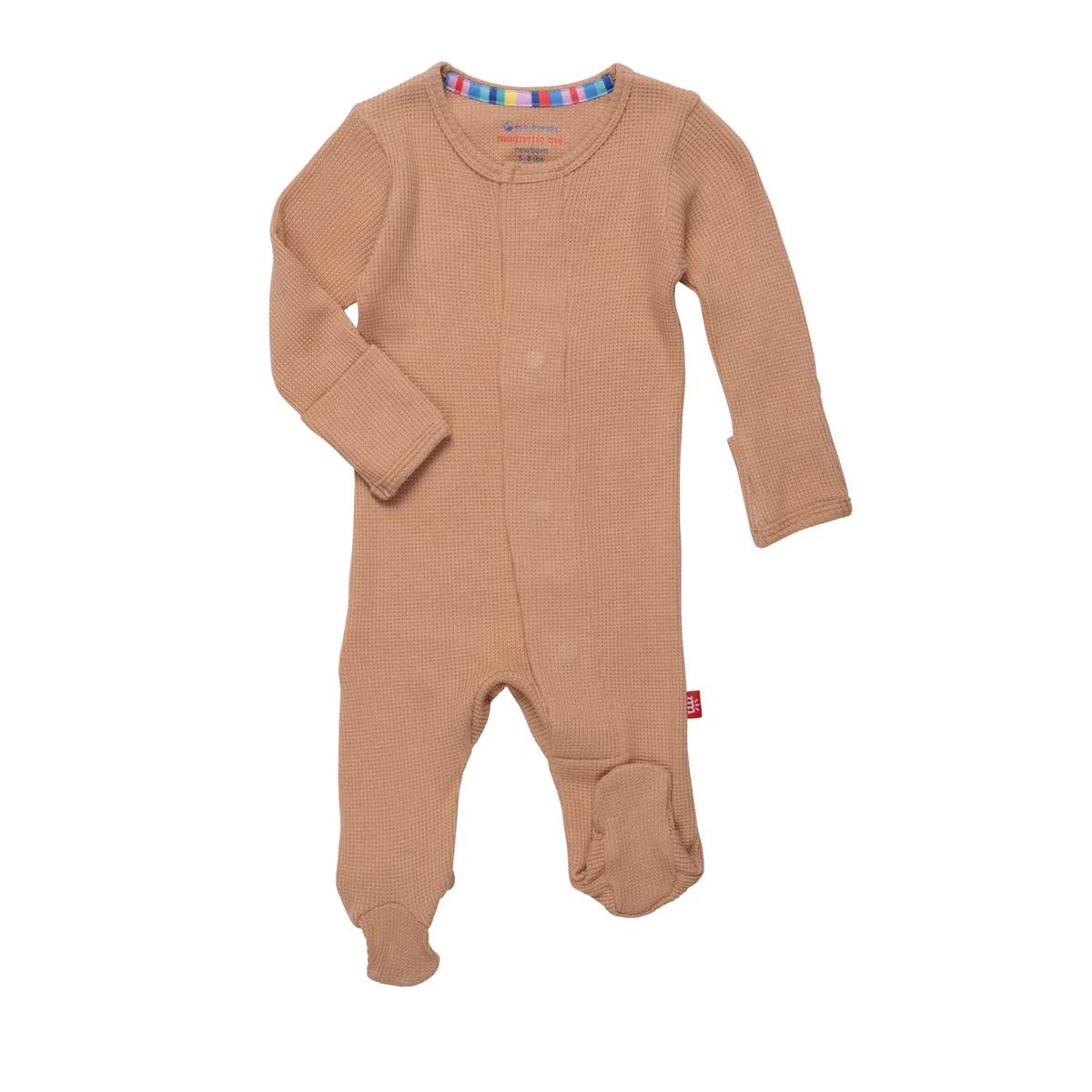 Magnificent Baby Doe Waffle Footie