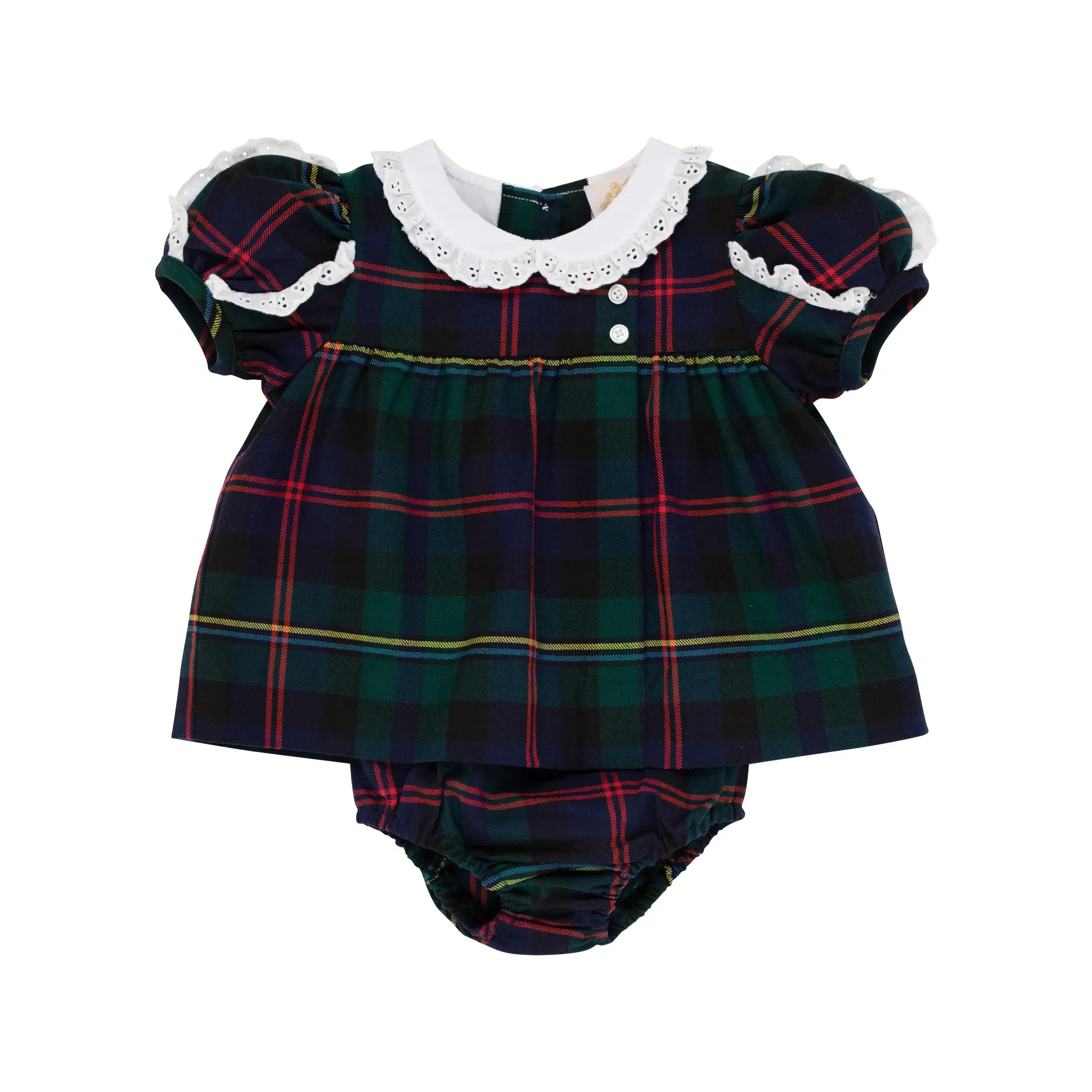 Beaufort Bonnet Horse Trail Tartan Mary Baker Bloomer Set