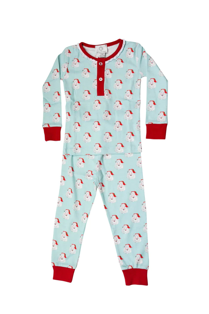 the proper peony Jolly Santa 2 Piece w/Ruffle