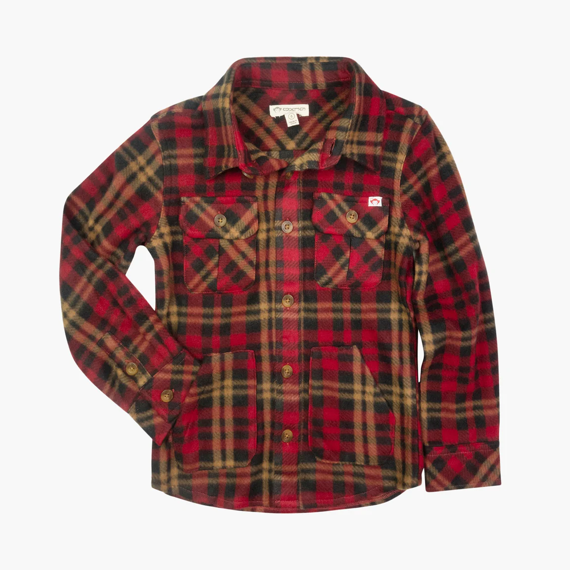 appaman Rio Red Plaid Snow Fleece Shirt