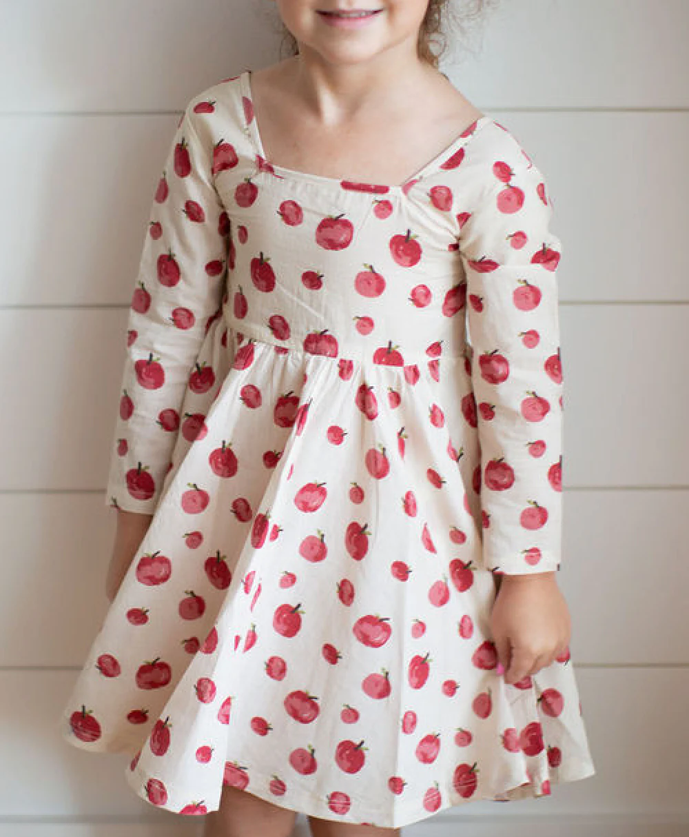 Dear Georgie Apple Flutter Dress