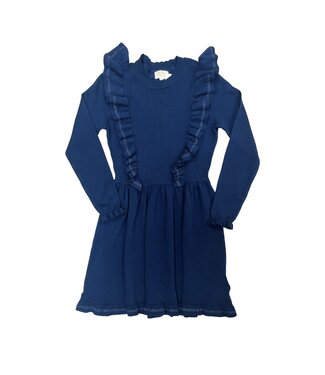 Indigo Blue Knit Dress