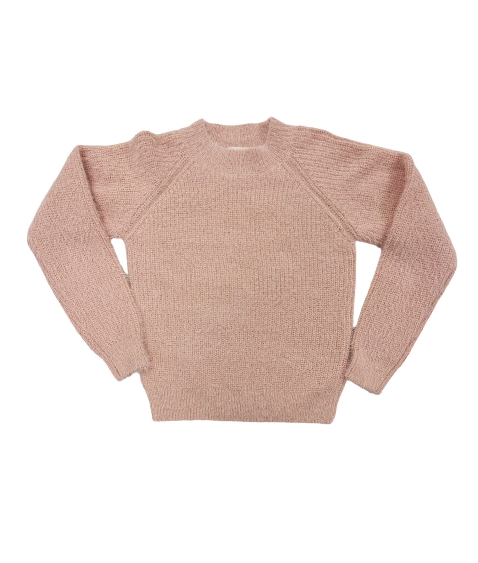 Creamie Silver Pink Glitter L/S Sweater