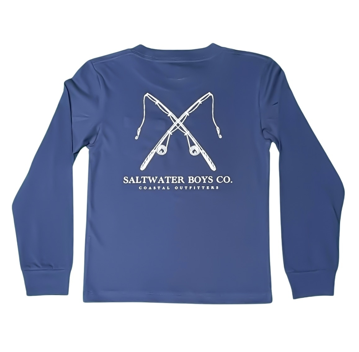 Saltwater Boys Co. Navy Rod & Reel L/S Tee